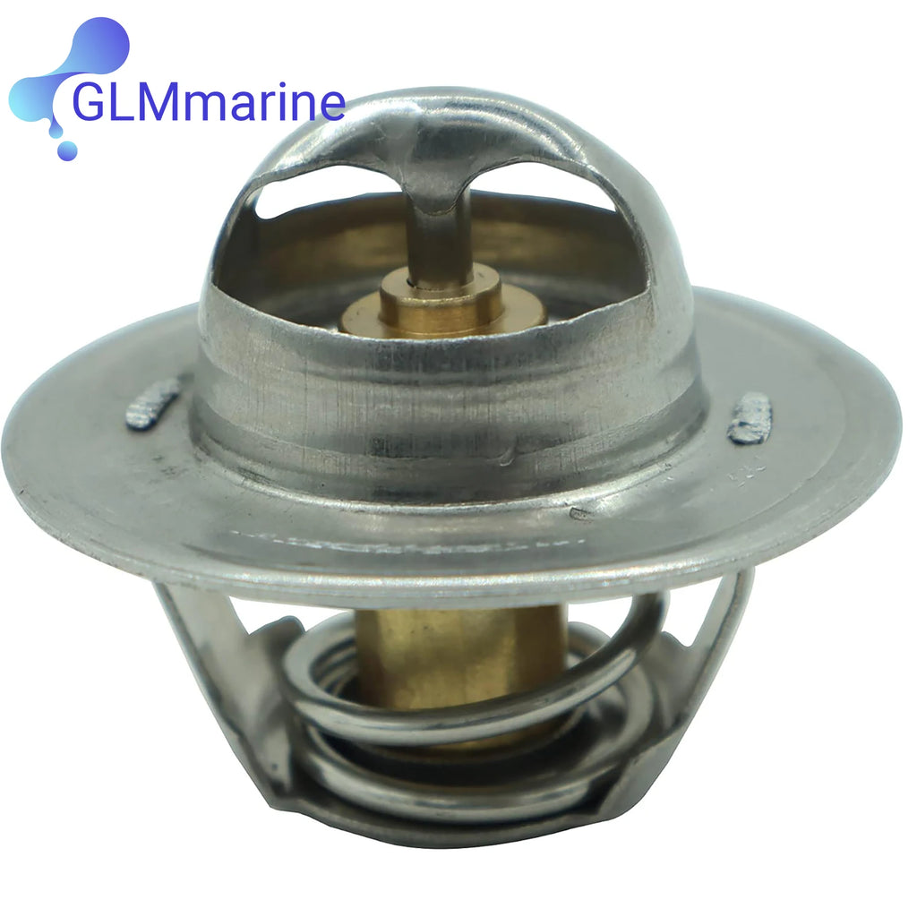 71℃ 160°F Thermostat Repair Kit 807252Q5 W/ Gasket Fits for Mercruiser V6 V8 4.3L 5.0L 5.7L 7.4L 8.2L 1987-UP Sierra 18-3647