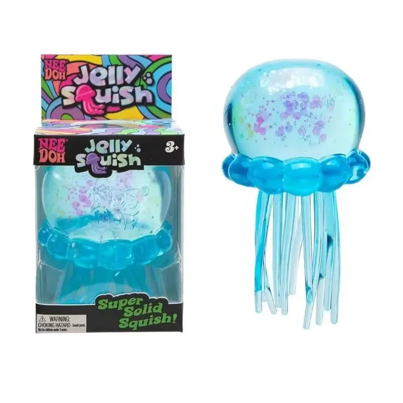 Explosions Crystal Jellyfish Squeeze TPR Soft Rubber Squeeze Slow Rebound Decompression Toy Children Decompression Artifact