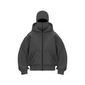 2026 Men and women Balaclava Y2K Gothic Harajuku winter new item double hooded sweatshirt men's hooded mask zipper sportswear