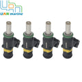 4 Pcs 8M0057686 Fuel Injector 8 Holes for Mercury Mariner 65 To 115 HP EFI JET 4.5L 6.4L MPI Outboard Engine 8M6002428