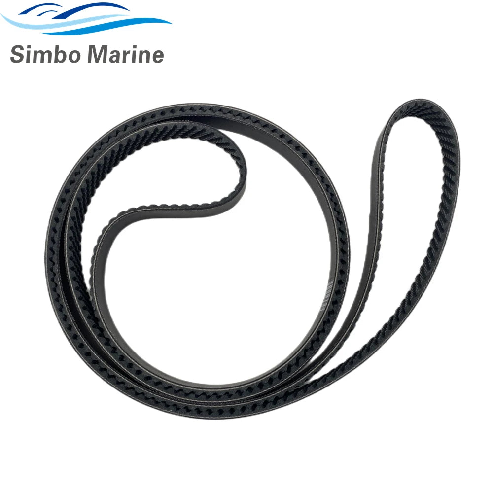 3889124 Serpentine Alternator Drive Belt For Volvo Penta 4.3L 5.0L 5.7L Engines 3817287