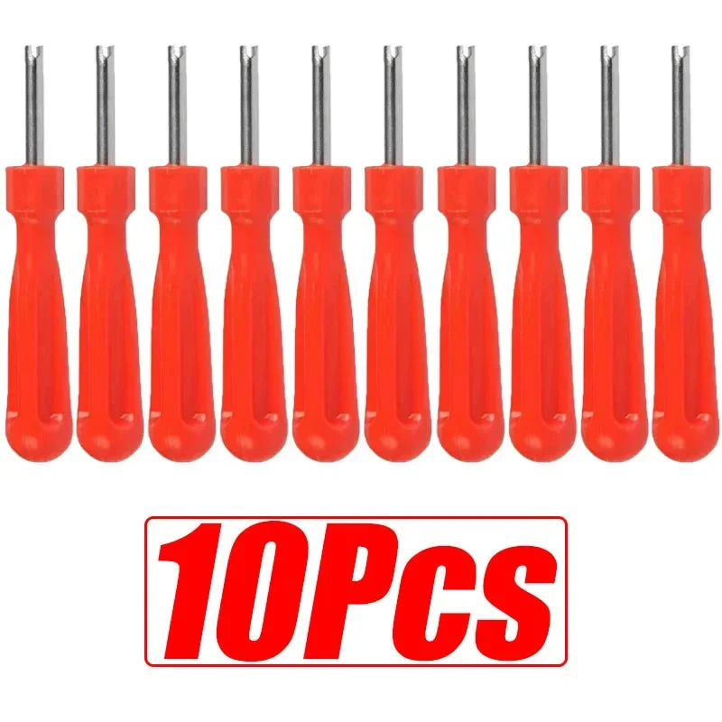 1/20Pcs Tyre Valve Core Remover Tools for Car Bike Motorbike Truck Tyre Valves Stem Repair Tools Car Tire Valve Core Screwdriver