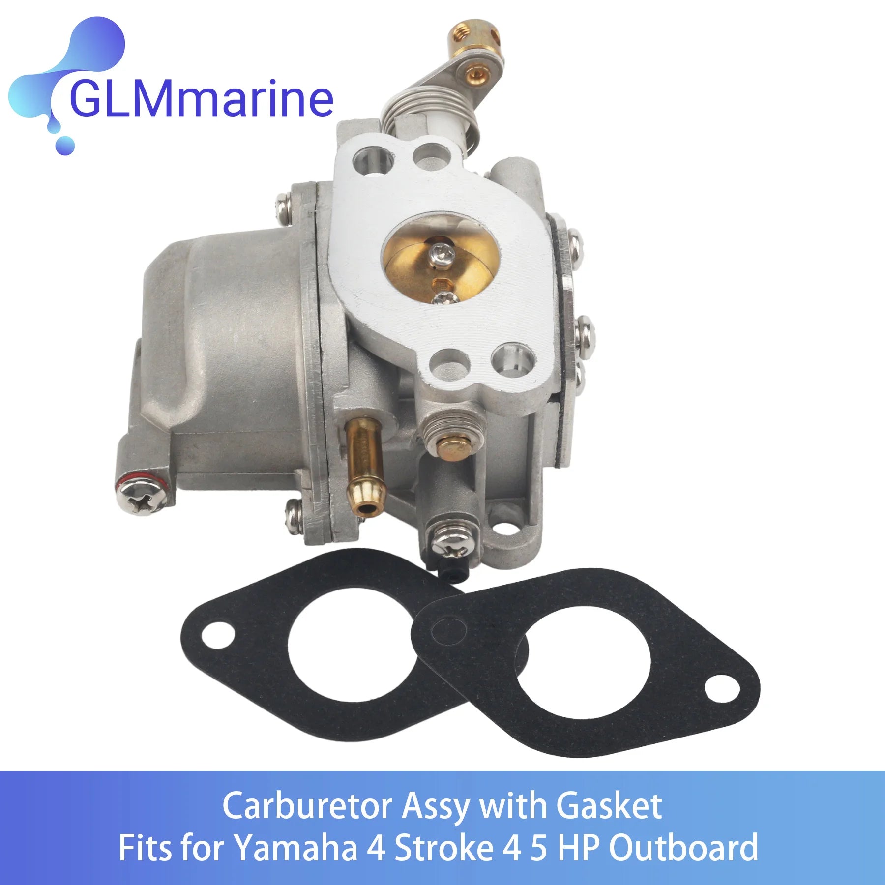 67D-14301 for Yamaha 4 Stroke 4 5 HP F4A F4M Carburetor with Gaskets 68D-E3646-A0 Outboard 68D-14301-03 67D-14301-10 11 12 13