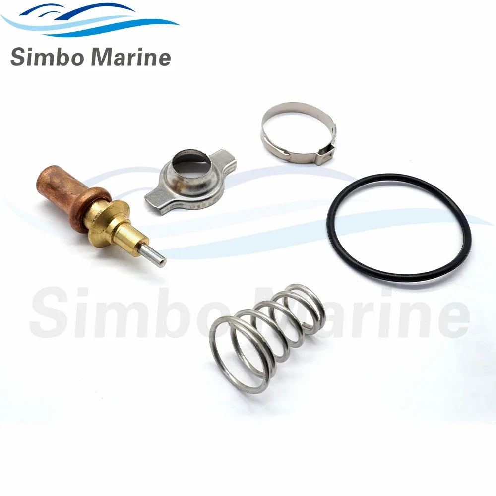 62℃/143℉ Thermostat For Cooling System for Mercury Mariner Outboard Motors 135-400 HP 892864T04 8M0174561 Sierra 18-3631