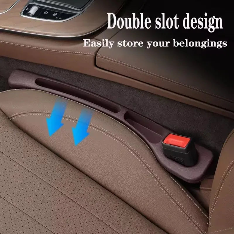 2Pcs Car Seat Gap Filler Side Seam Plug Strip Leak-proof Filling Strip For All Car Model Wallet Phone Holder Car Accessories