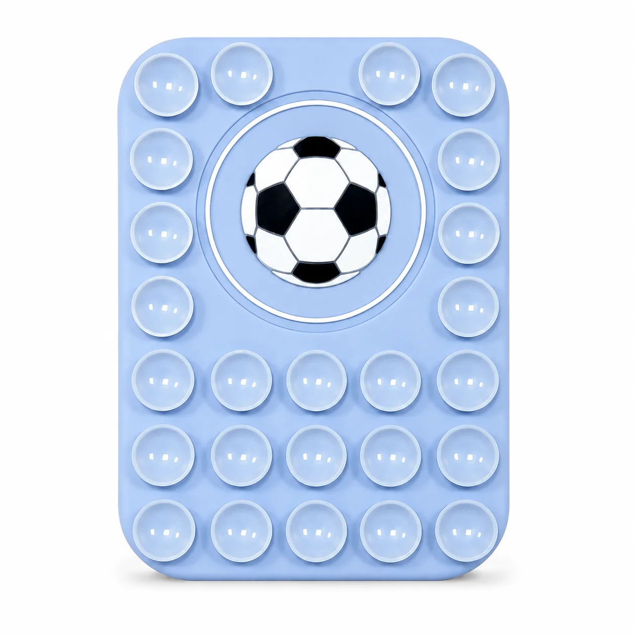 Cute Soccer For Magnetic Phone Holder MagSafe Suction Cup Silicone Magnet Wall Mount Stand for iPhone 15 14 13 Pro Max Gift