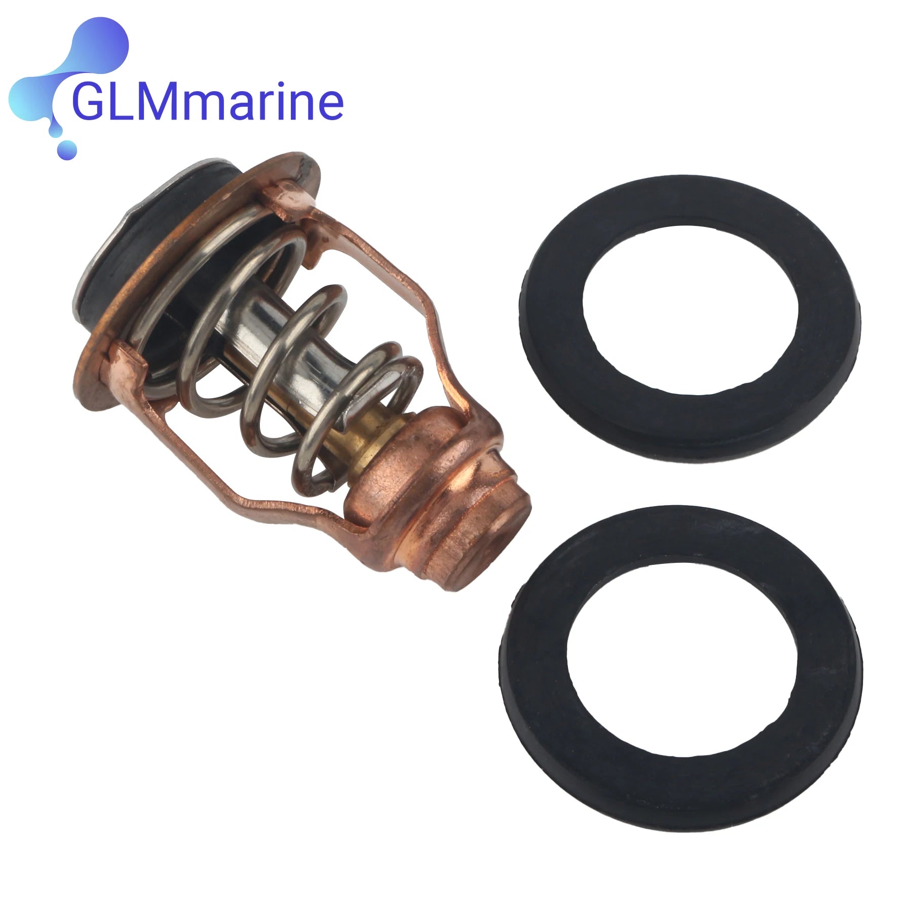 67F-12411-01 Thermostat 140°F 60°C For Yamaha 4 Stroke 75 80 90 95 100 150 200 225 250 HP Outboard Motor 67F-12411 6CB-12411