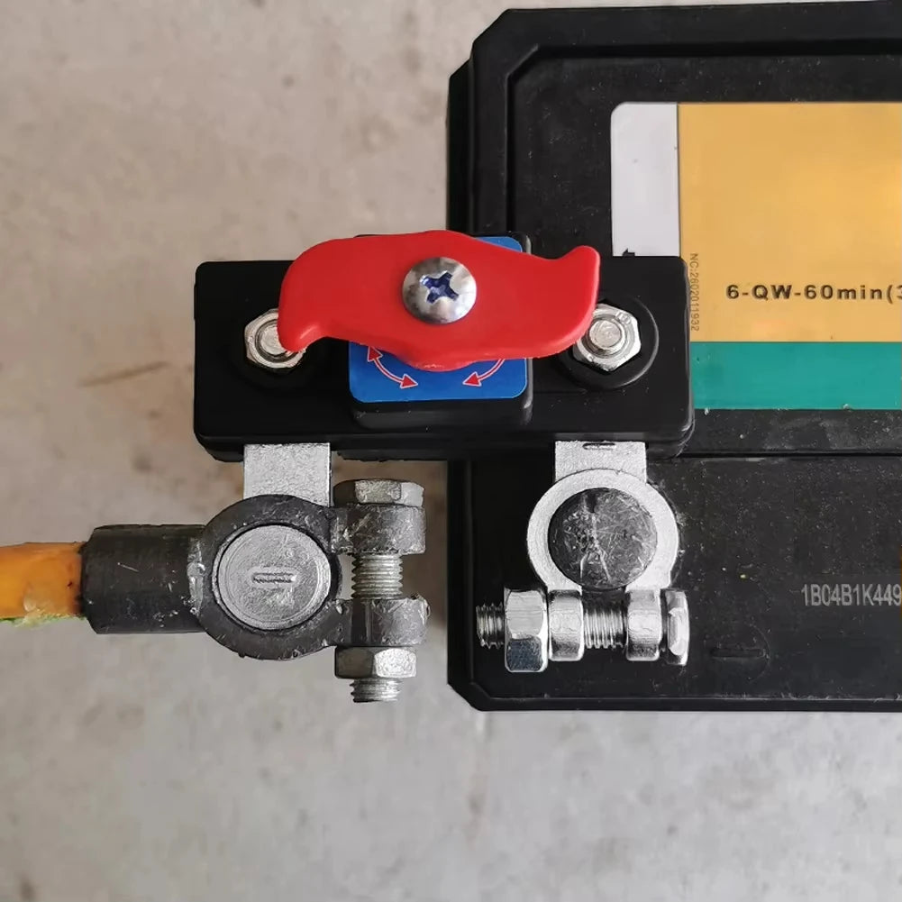 Car Battery Cut Off Switch 12V/24V ﻿Disconnect Automatic Circuit Breaker Anti-Power Off Leakage Protector Universal Auto Parts