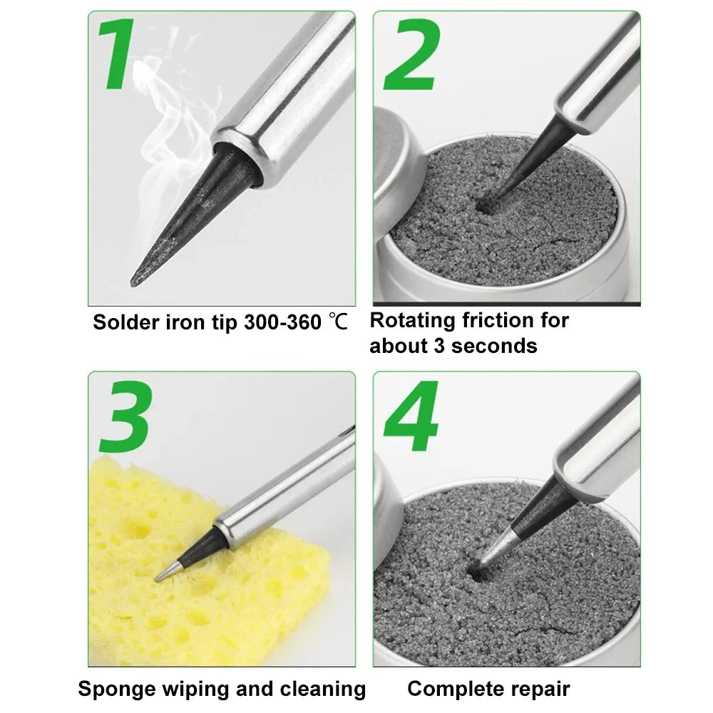 3/2/1pcs Soldering Iron Tip Refresher Non-stick Tin Solder Cream Clean Paste Oxide Solder Iron Tip Refresh Tip Tinner Activator