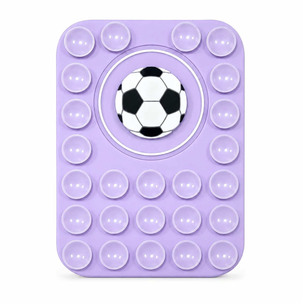 Cute Soccer For Magnetic Phone Holder MagSafe Suction Cup Silicone Magnet Wall Mount Stand for iPhone 15 14 13 Pro Max Gift