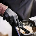 50/10PCS Disposable Black Nitrile Gloves Latex Free Waterproof Durable Suitable for Kitchen Food Processing Beauty SalonFamily