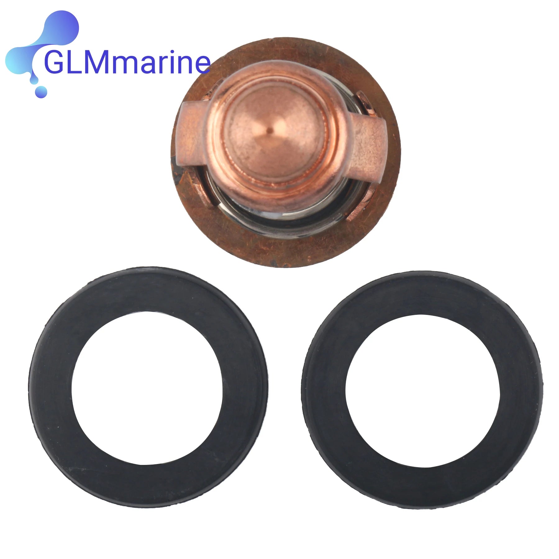 67F-12411-01 Thermostat 140°F 60°C For Yamaha 4 Stroke 75 80 90 95 100 150 200 225 250 HP Outboard Motor 67F-12411 6CB-12411