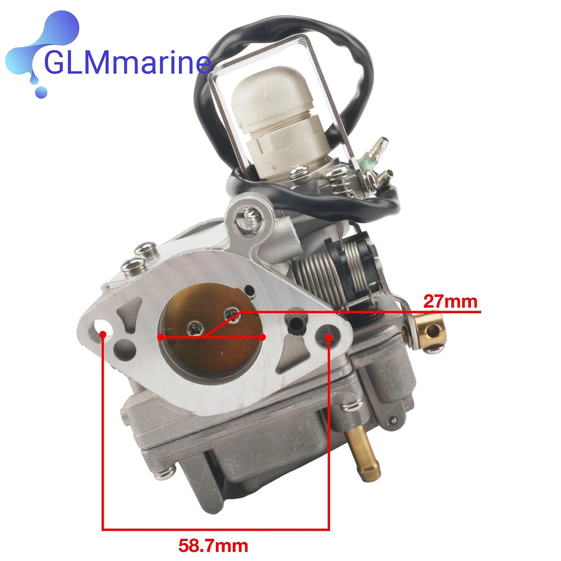 6AH-14301 Carburetor Assy with Gasket 6AH-13646-00 for Yamaha 4 Stroke 15 20 HP Outboard Engine 6AH-14301-02 6AH-14301A4