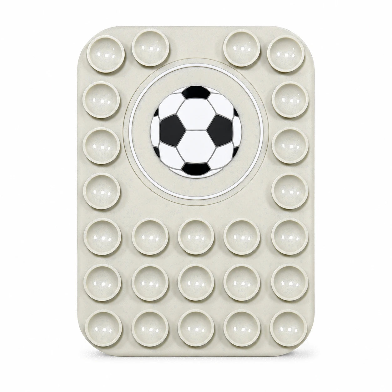 Cute Soccer For Magnetic Phone Holder MagSafe Suction Cup Silicone Magnet Wall Mount Stand for iPhone 15 14 13 Pro Max Gift