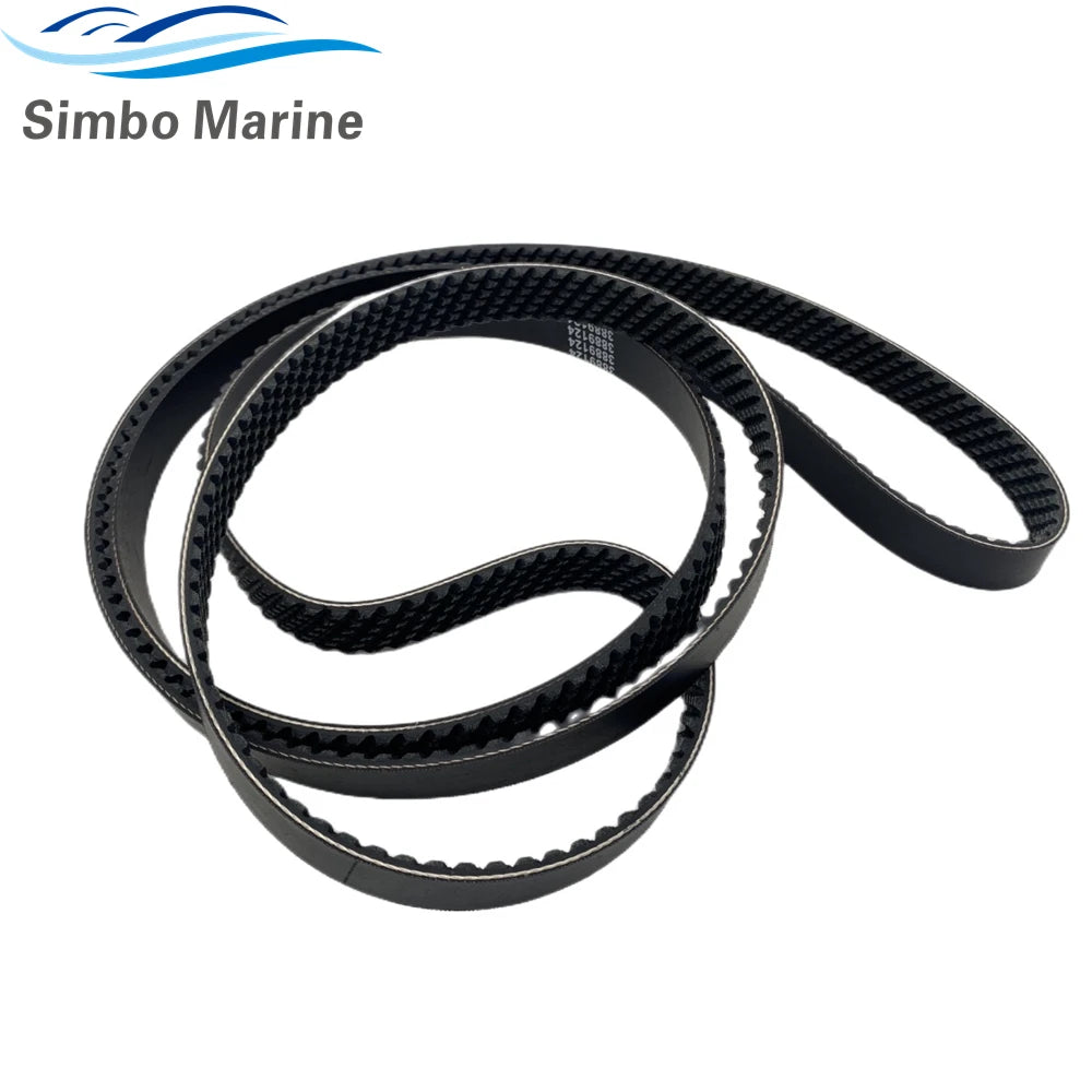 3889124 Serpentine Alternator Drive Belt For Volvo Penta 4.3L 5.0L 5.7L Engines 3817287
