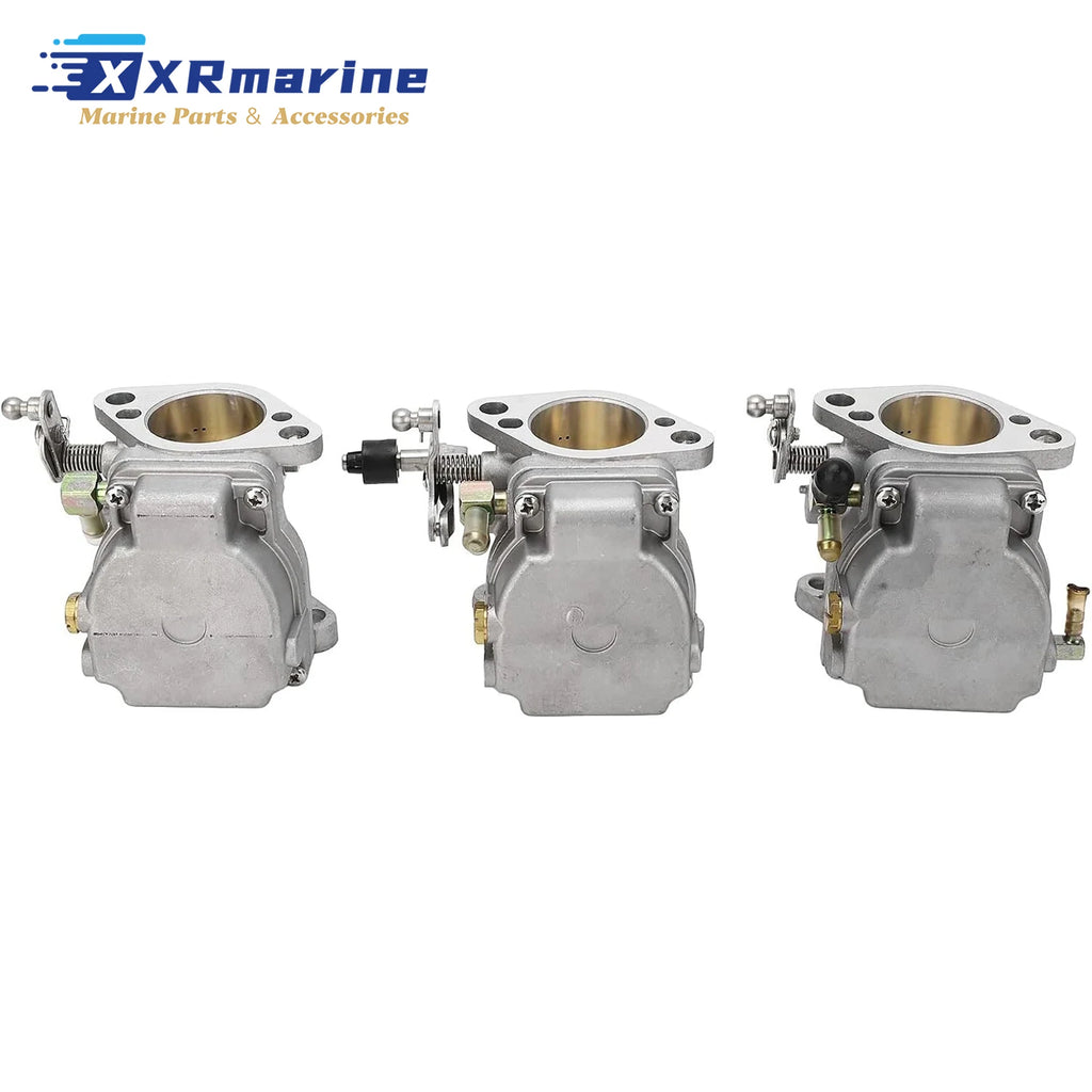 3 Pcs Carburetor Carb Series Fits for Mercury 2 Stroke 3 Cyl 40 45 50 55 60 HP Outboard Engines 821854T4 821854T5 821854T6