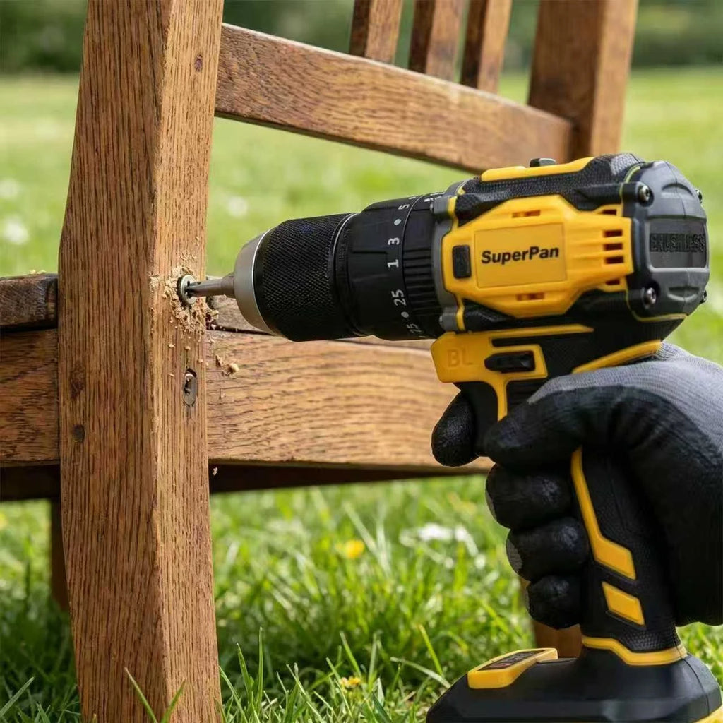 20V Budget-Friendly Brushless Drill, Great Value, 90Nm Torque, Reliable Performance, Bare Tool，For Dewalt