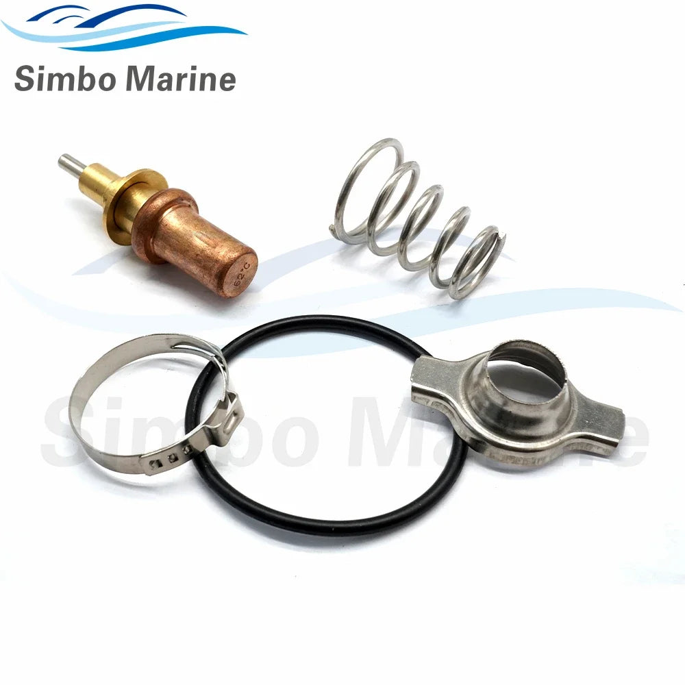 62℃/143℉ Thermostat For Cooling System for Mercury Mariner Outboard Motors 135-400 HP 892864T04 8M0174561 Sierra 18-3631