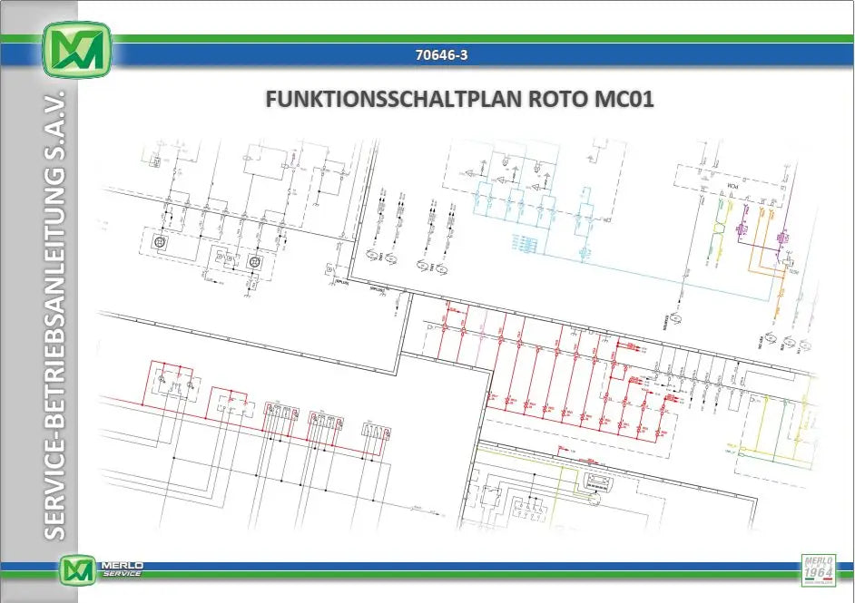AutoDVD Merlo Turbofarmer Modular TF30.9 to TF65.9 Service Manual and Schematics 2024
