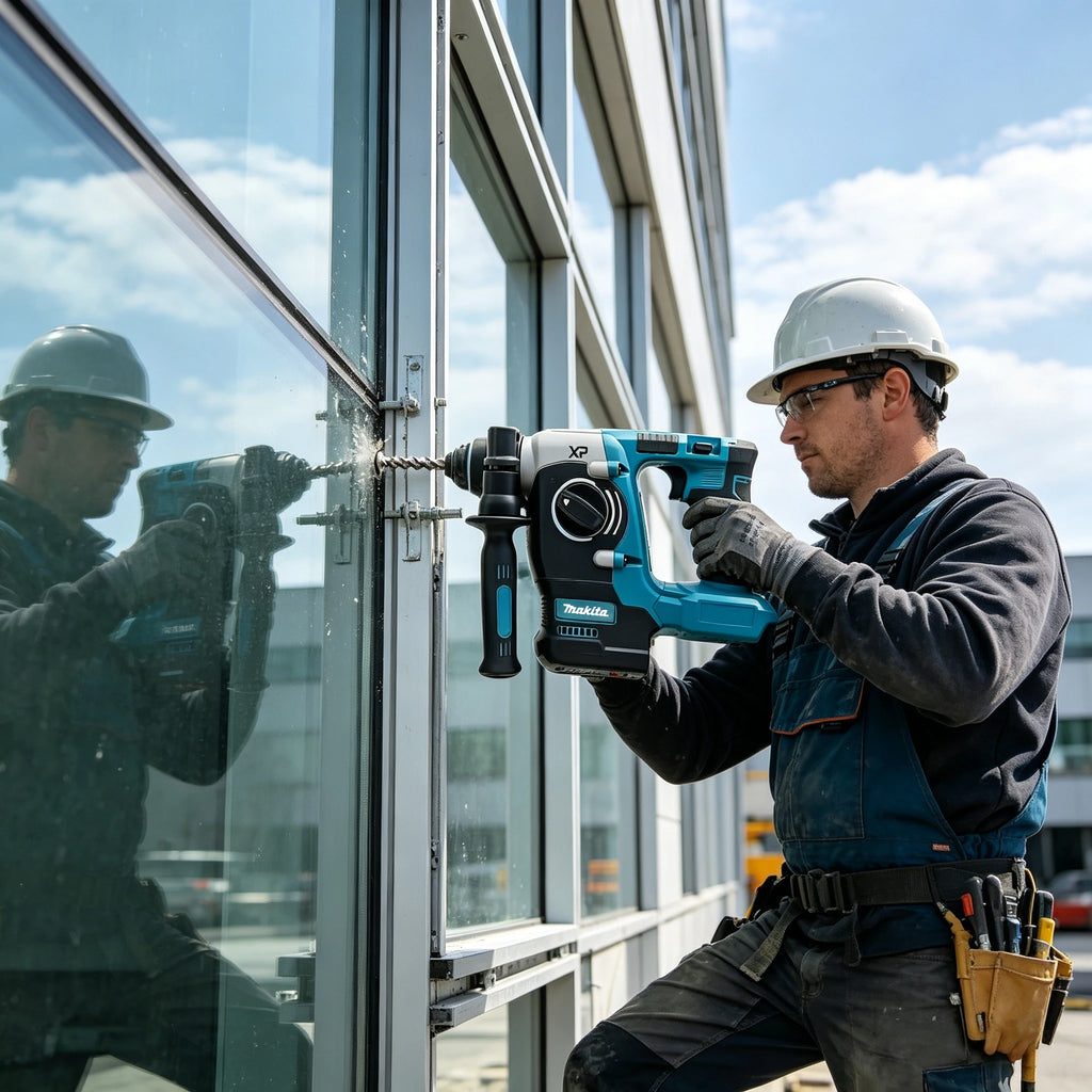 Makita 273Cordless Brushless Hammer Drill High Torque Rechargeable Rotary Hammer for Drilling & Chiseling (Battery Not Included)