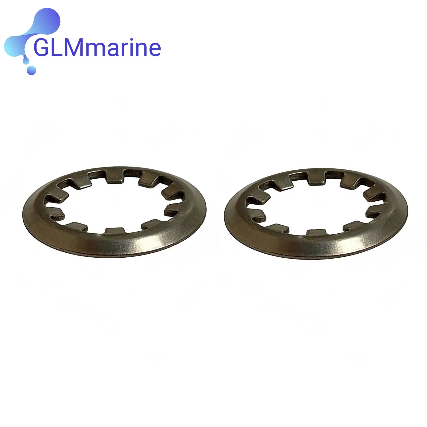 2 Pcs Thrust Plate Retaining Ring Compatible with OMC Stern Drive 3 4.3 5 5.7 5.8 7.4 8.2 HP Replaces 3852516 0910953