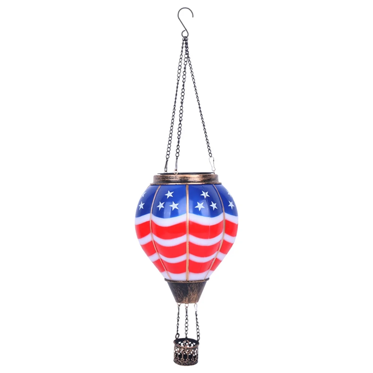 A71Z Solar Hot Air Balloon - Solar Lanterns Outdoor Hanging Waterproof for Garden Yard Patio Farmhouse Decoration