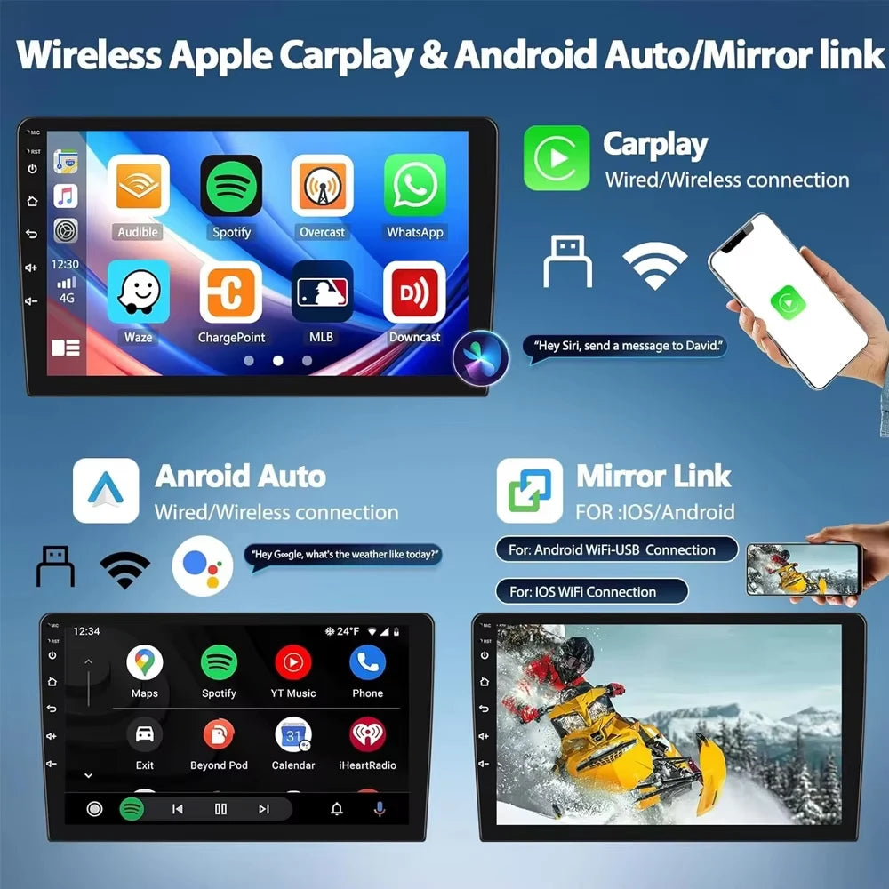9"  Android 15 For Kia Cerato 3 K3 Forte 2013 - 2017 Car Radio Multimedia Video Player Navigation GPS Carplay 2 Din 4G
