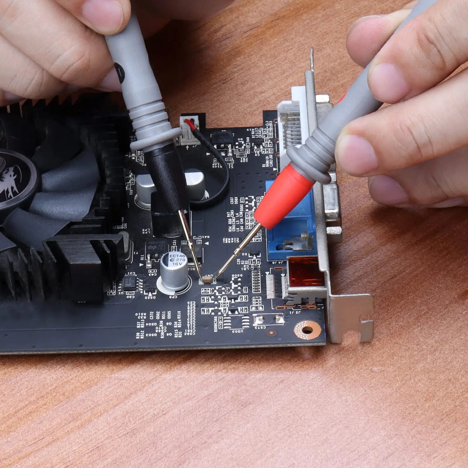 2PCS Multimeter Leads 1000V 20A Multimeter Test Leads Banana Plugs for Digital Multimeters