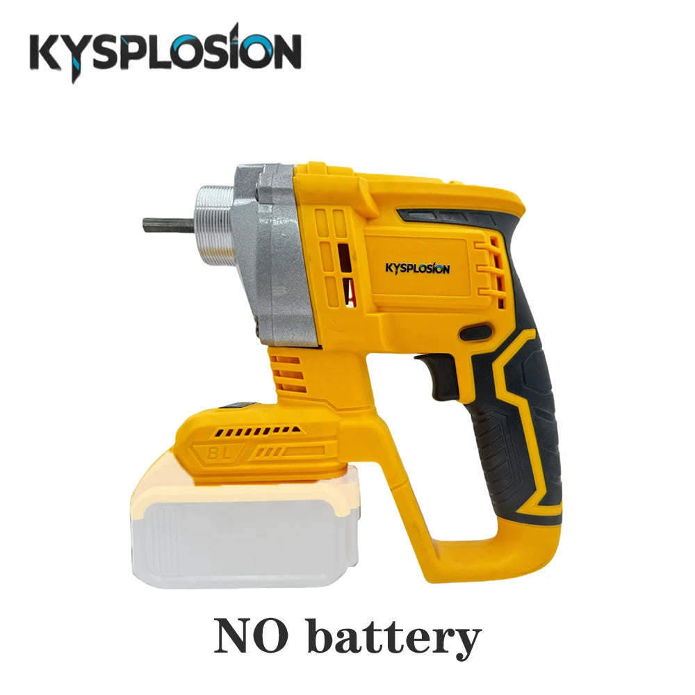 Electric Concrete Mixing Tool Brushless Cement Soil Concrete Vibrator High Power Concrete Mixer Vibrator For dewalt 21v battery