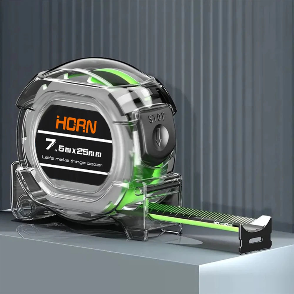 3-5-7-10 Meter Fluorescent Tape Measure Precision Thickened Scale Waterproof And Wear-Resistant Multipurpose Measuring Tool