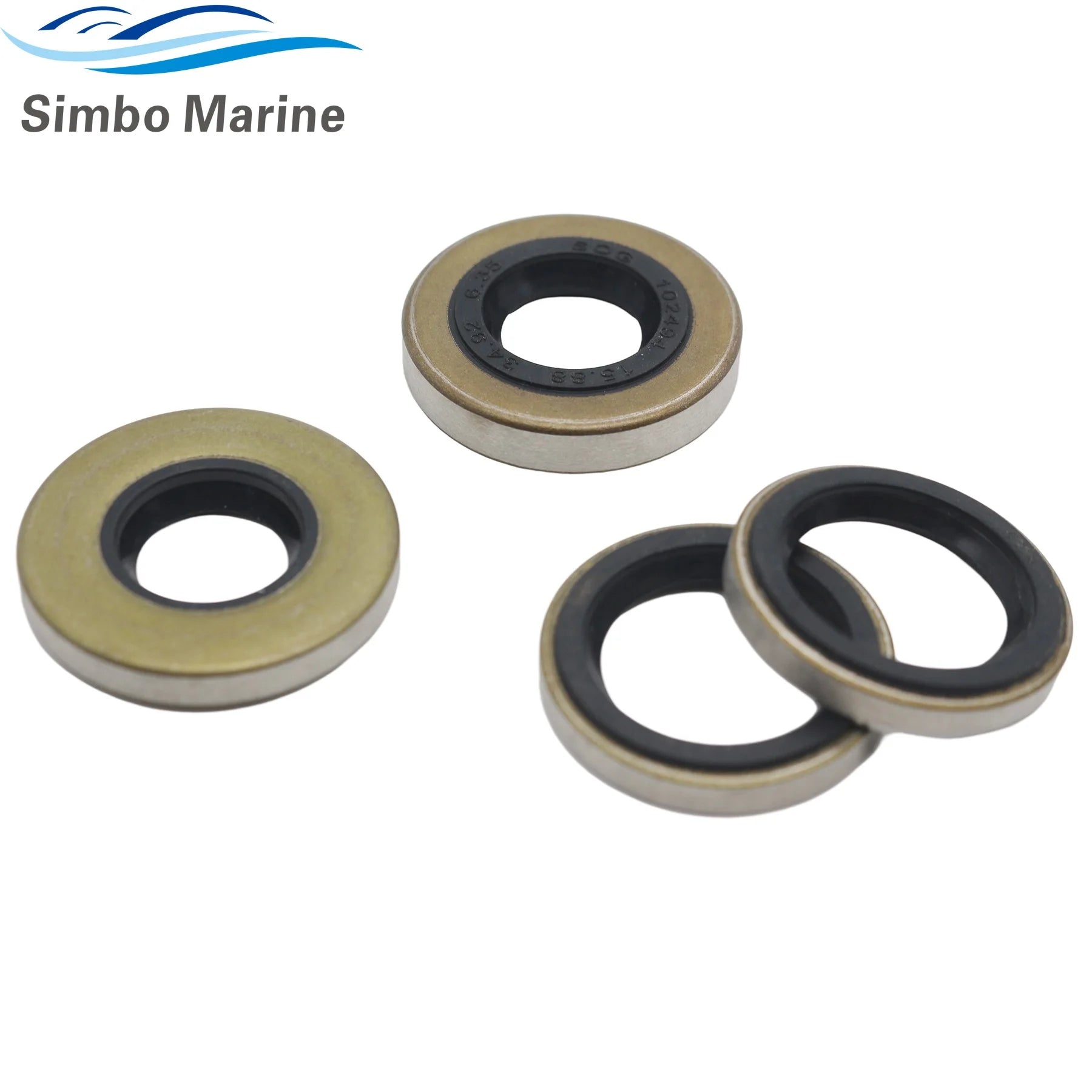777559 Fits for Johnson Evinrude Marine 2-Stroke 20 25 30 35 HP Outboard Motors Parts Lower Unit Seal Kit 396351 0396351 0777559