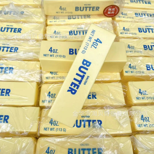 1pc Butter Stick Squishy Toy Slow Rising Squeeze Toy Butter Bar Brick Squishy Fidget Toy Anti Stress Release Hand Relax Gift Toy