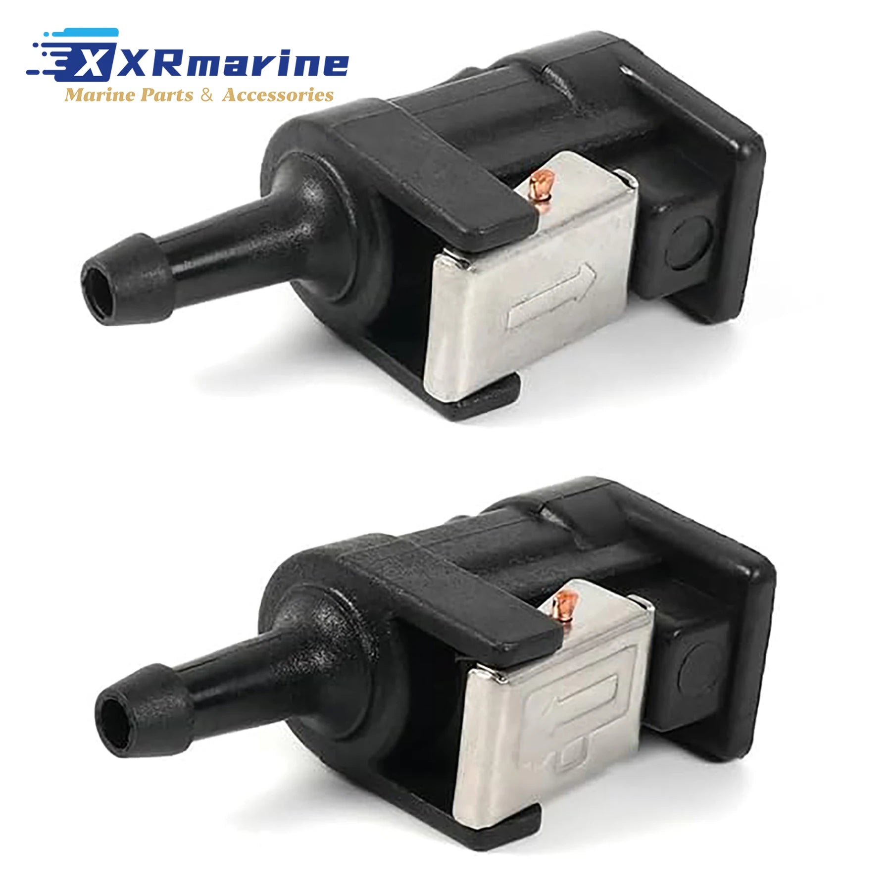 2 Pcs 6mm Fuel Connectors 6Y1-24305-00 6G1-24305-00 Compatible with Yamaha Outboard 6 To 90 HP Motors Sierra 18-80413 18-80414