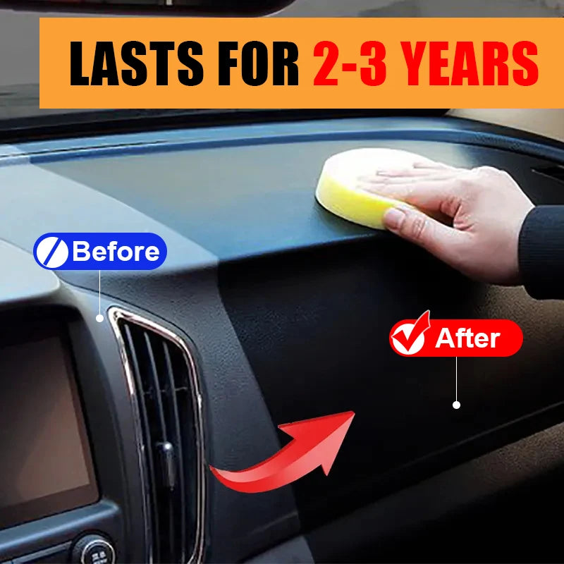 Car Plastic Restorer Back To Black Gloss Car Cleaning Products Plastic Leather Restore Auto Polish And Repair Coating Renovator