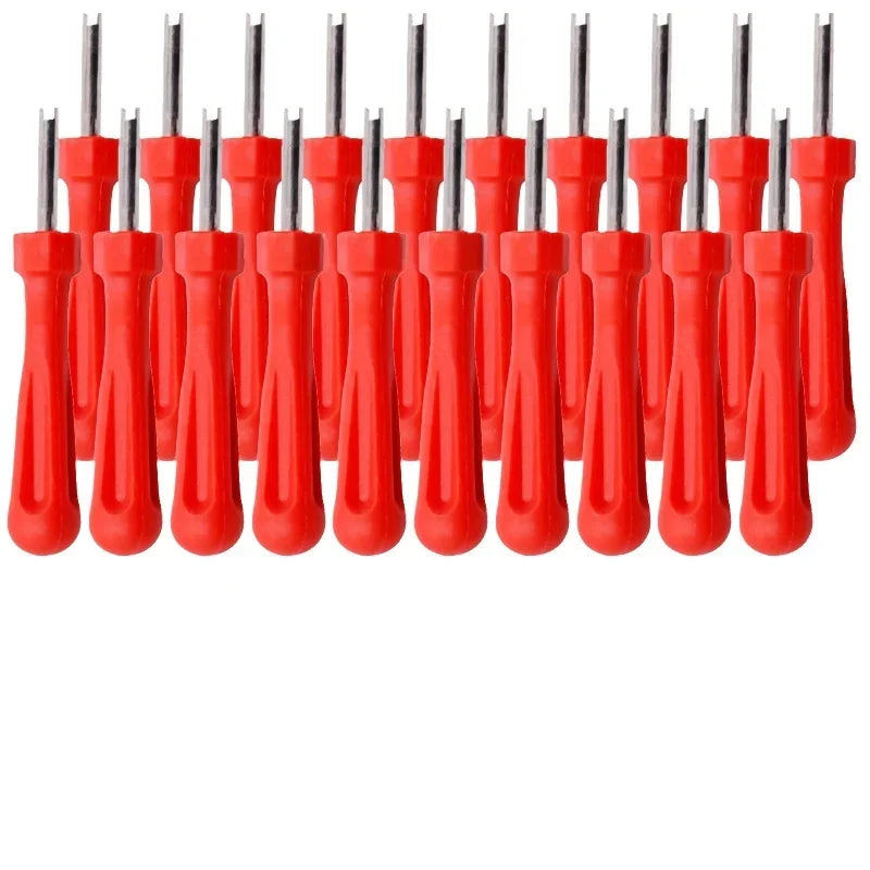 1/20Pcs Tyre Valve Core Remover Tools for Car Bike Motorbike Truck Tyre Valves Stem Repair Tools Car Tire Valve Core Screwdriver