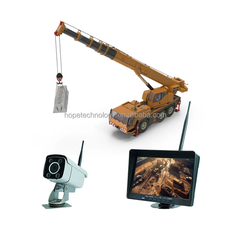 10.1 Inch CCTV Wireless System WIFI Outdoor With DVR Monitoring for Trucks Van Forklift RV