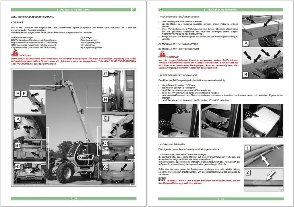 AutoDVD Merlo Turbofarmer Modular TF30.9 to TF65.9 Service Manual and Schematics 2024
