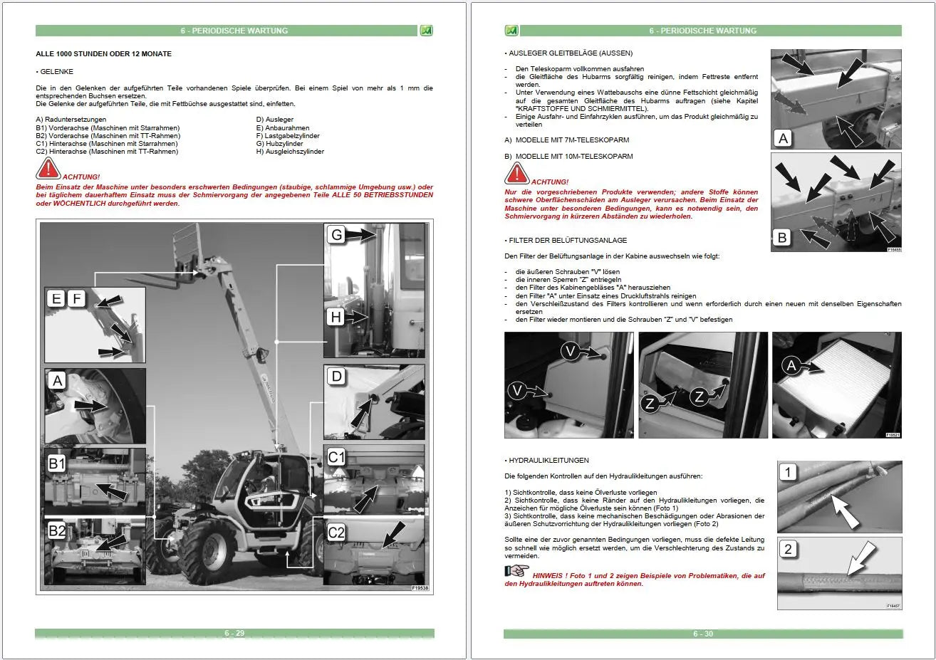 AutoDVD Merlo Turbofarmer Modular TF30.9 to TF65.9 Service Manual and Schematics 2024