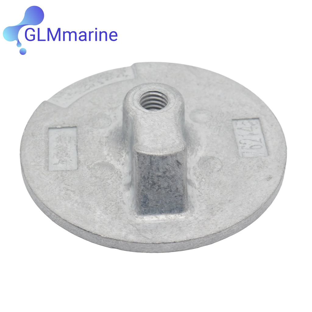 Aluminum Anode Plate Zinc with Mounting Bolt 76214Q5 for Mercury MerCruiser Alpha 1 Gen 2 and Bravo 1 2 3 X XR XZ Stern Drive
