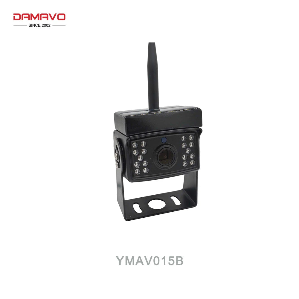 DAMAVO 1080P Wireless Reversing Camera, Waterproof RV Rear View Monitor for 12-24V Buses RVs and Commercial Vehicles