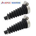 2 Pcs 74639A2 74639Q02 Shift Cable Bellow Kit Fits for MerCruiser Stern Drive Alpha 1 Gen 2 Bravo 1 2 3 Marine Repair Parts