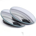 Car Blind Spot Mirror Mounted No Border Small Circular Rearview Mirror High-definition Blind Spot Auxiliary Observation Mirrors