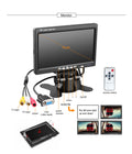 4CH 4G 1080P AHD Mobile Vehicle Car DVR Video Recorder Kit  with 4pcs Cameras and 7 Inch VGA for Truck Bus RV Van