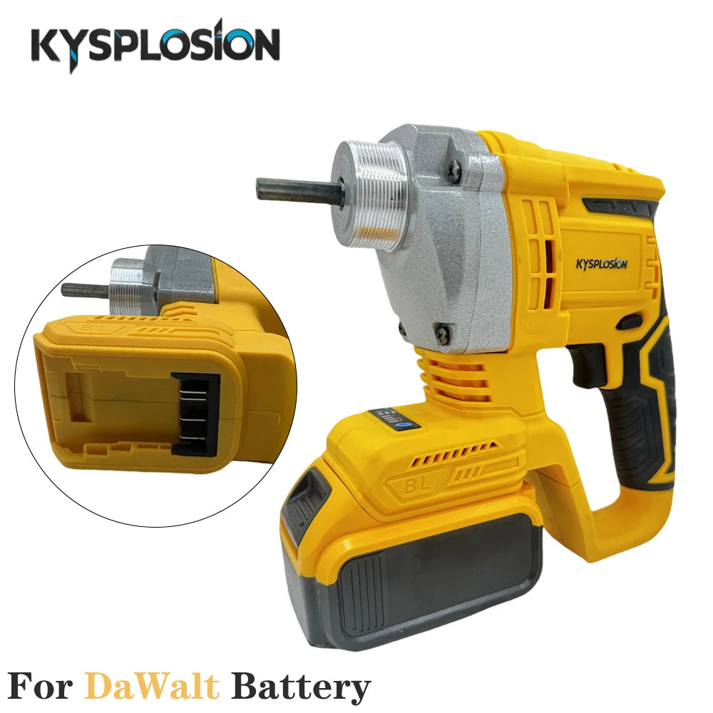 Electric Concrete Mixing Tool Brushless Cement Soil Concrete Vibrator High Power Concrete Mixer Vibrator For dewalt 21v battery