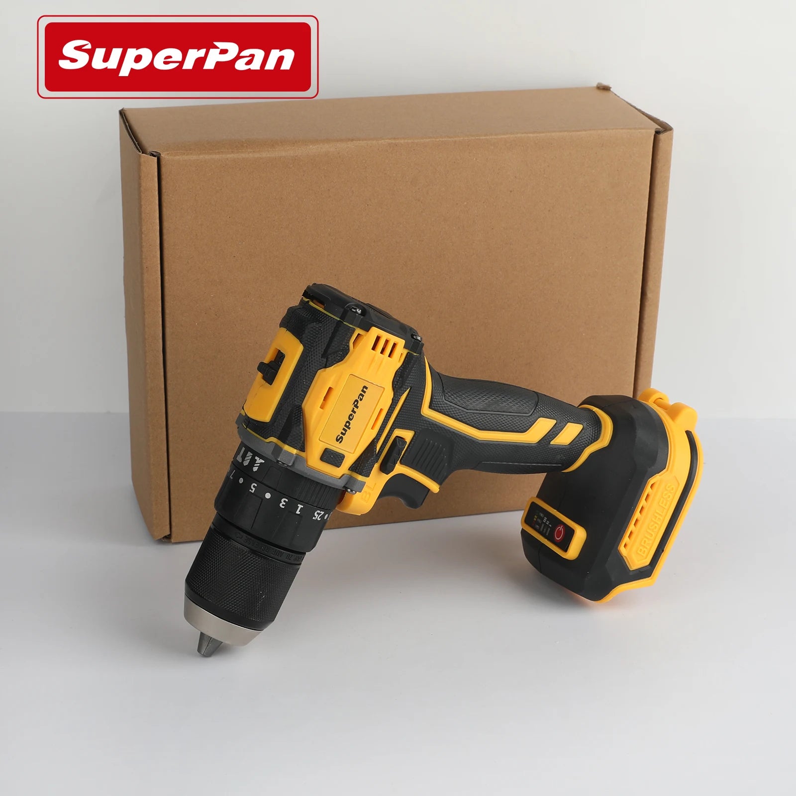 20V Budget-Friendly Brushless Drill, Great Value, 90Nm Torque, Reliable Performance, Bare Tool，For Dewalt