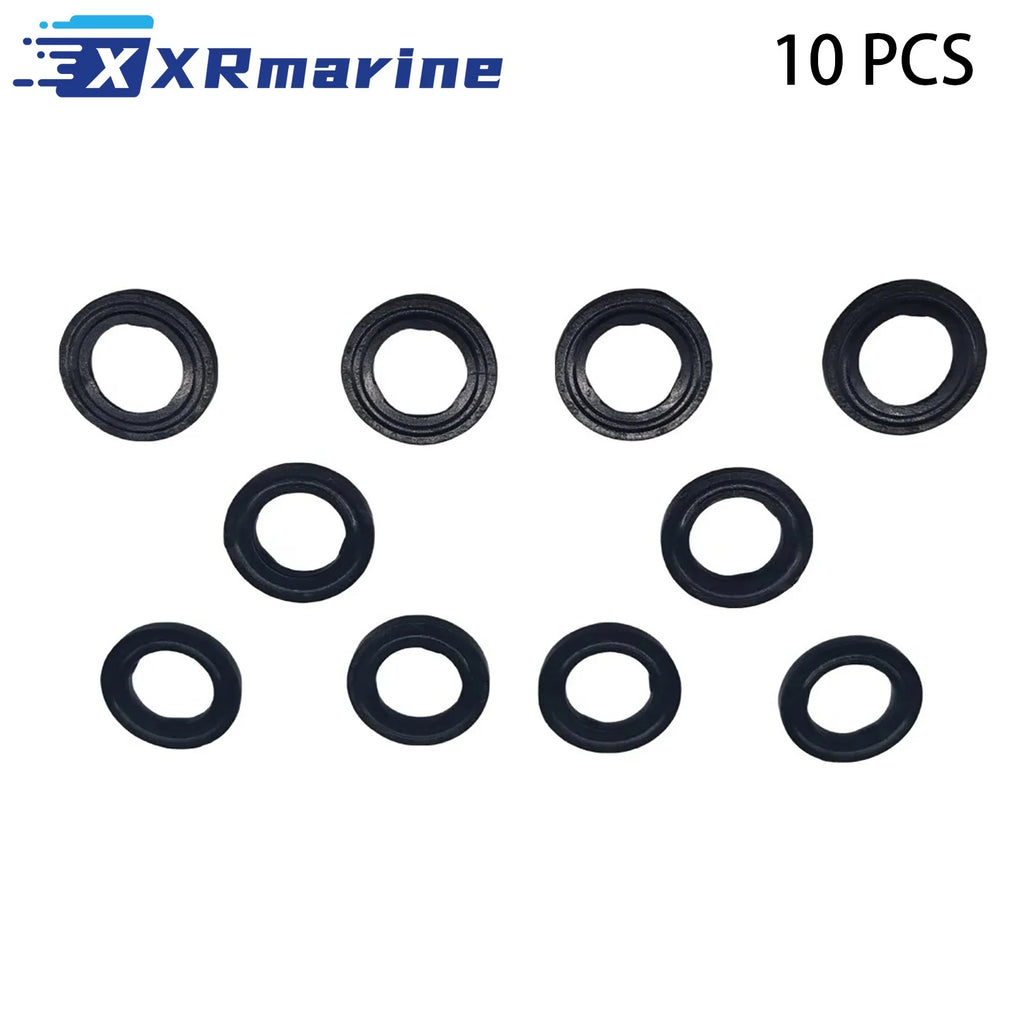 10PCS Fits for Suzuki Outboard 2-225 HP Gasket Drain Plug 5030071 09168-10022