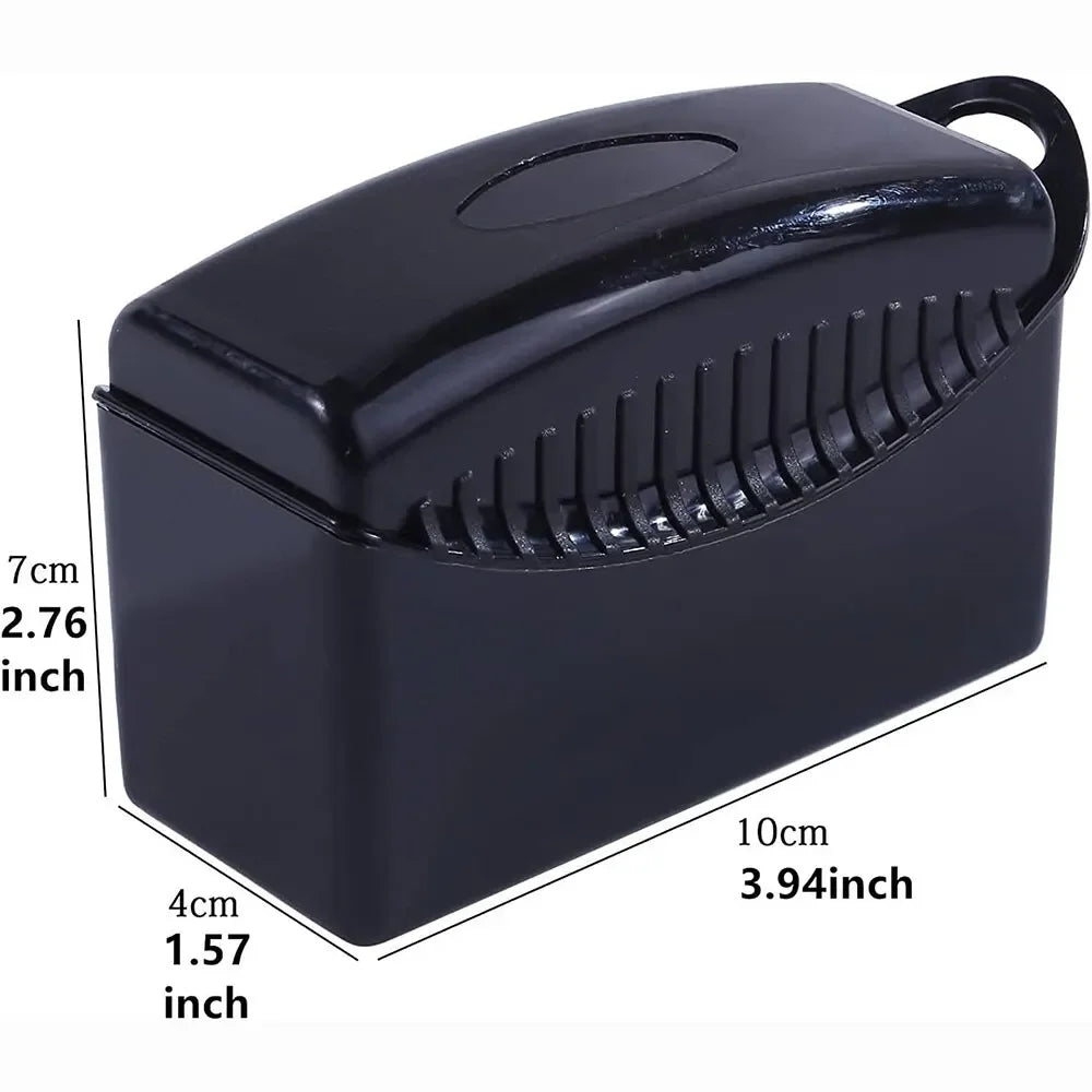 2Pcs Car Tire Wheel Cleaning & Polishing Sponge Set, Rim Waxing Shine Pads, Contour Wipe Detailing Tools, Auto Care Kit