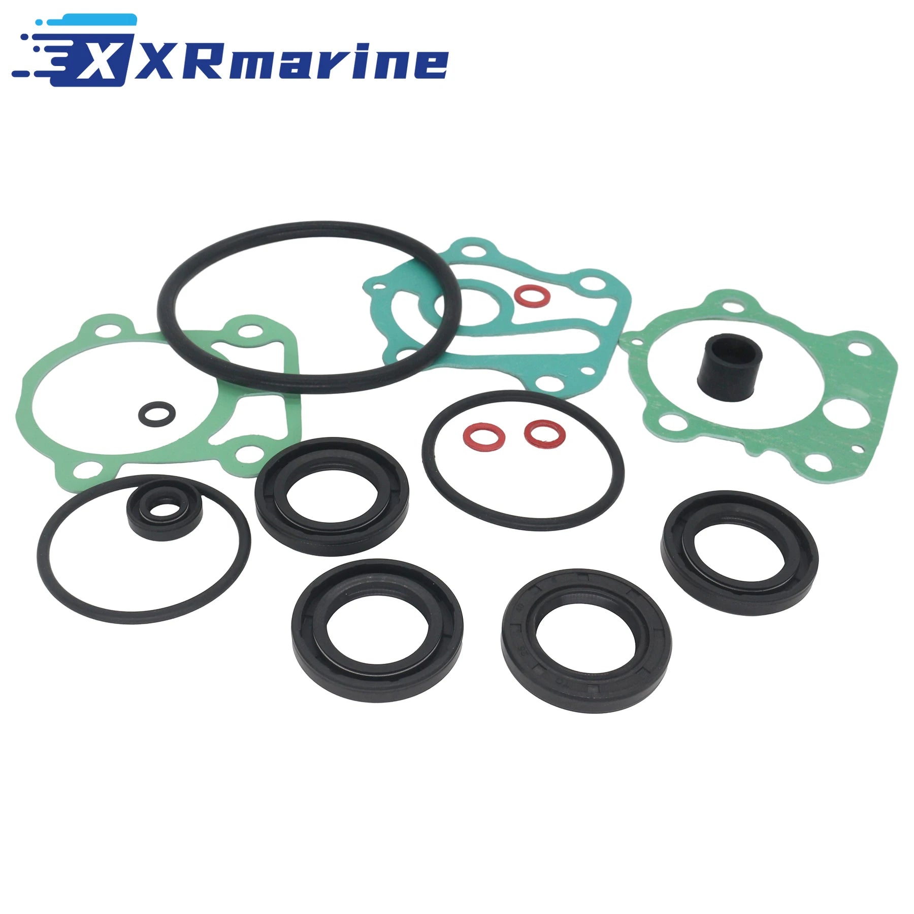 67F-W0001-20 Outboard Lower Unit Gasket Seal Kit Compatible with Yamaha 4 Stroke 80 90 100 HP Motor 67F-W0001-21 18-74535
