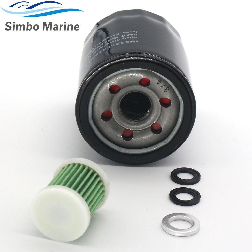 Boat 100h Service Kit 8M0222307 Fit for Suzuki 4 Stroke 115HP 140HP Outboard Motor Parts Premium Quality 16510-61A32 15412-92J01