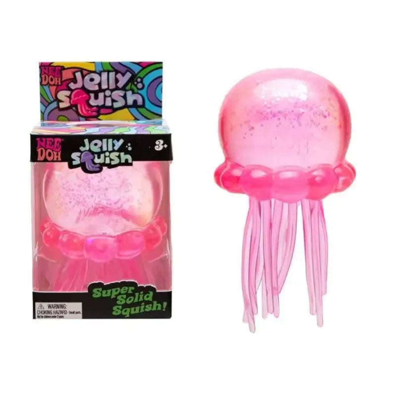 Explosions Crystal Jellyfish Squeeze TPR Soft Rubber Squeeze Slow Rebound Decompression Toy Children Decompression Artifact